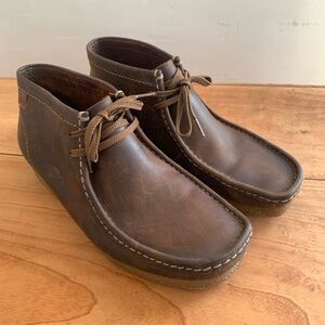 Clarks Mens Wallaston Flat Heel Chukka Boots